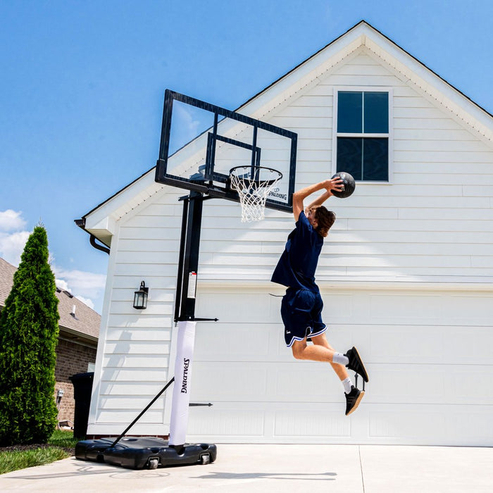 60 In. Acrylic Screw Jack Portable Basketball Hoop System