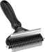 Malsipree Pet Grooming Brush, 2 in 1 Deshedding Tool & Undercoat Rake Dematting Comb for Mats & Tangles Removing, Reduces Shedding up to 95%, Great for Short to Long Hair of Medium Large Dogs
