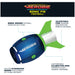 Aerobie Sonic Fin Aerodynamic Outdoor Football 9.75"