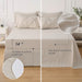 Bedsure Full Size Comforter Sets - Bedding Sets Full 7 Pieces, Bed in a Bag Beige Bed Sets with Comforters, Sheets, Pillowcases & Shams,Adult & Kids Bedding