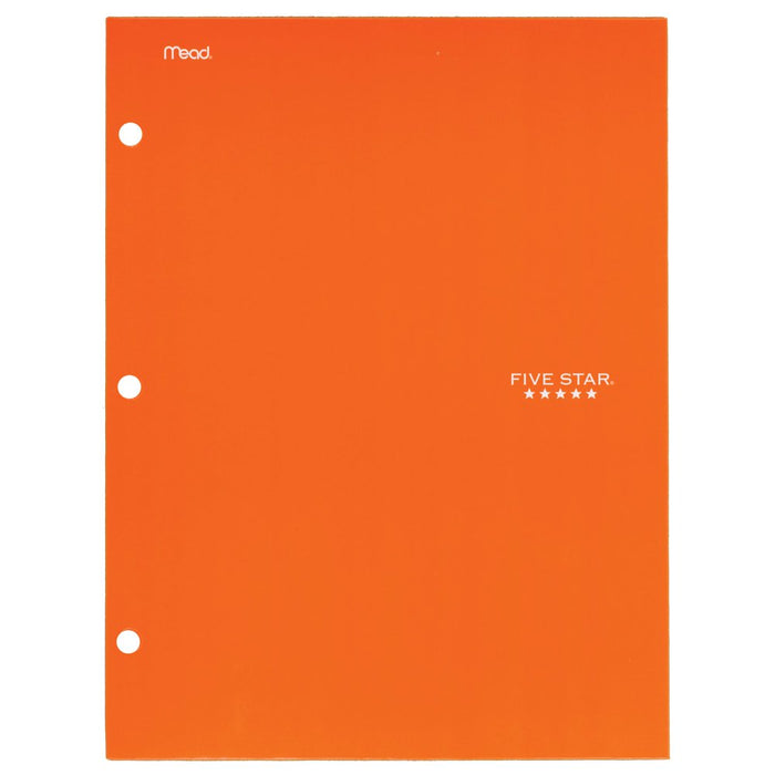 Five Star 4-Pocket Paper Folder, Assorted Trend Colors, 6 Pack (38056)
