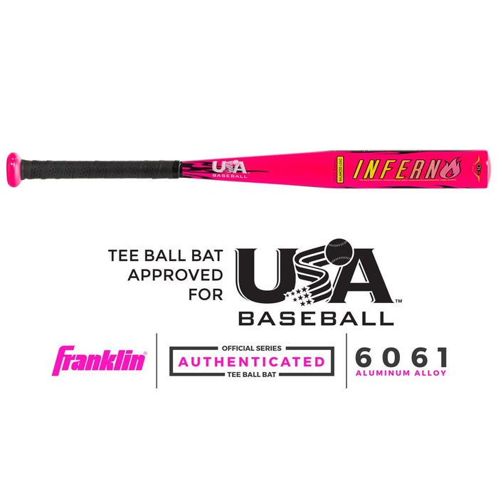 Baseball Inferno Teeball Set - 25" Bat