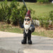 BIKER GNOME with SUNGLASSES & HELMET- GNOMAD