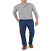 Chaps Men'S Straight Fit Coastland Wash Stain Resistant Flat Front Classic Chino Pant