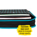 Five Star Xpanz 2" Zipper Binder, 380 Sheet, round Rings, Teal (28090HZ9)