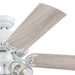 Better Homes & Gardens 52" 5 Blade White Ceiling Fan with 3 Lights