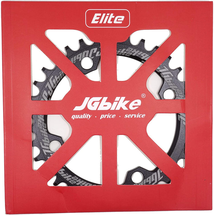 Elite round Oval Chainring 104Mm BCD 30T 32T 34T 36T 38T Narrow Wide Single Chainring for 8 9 10 11 12 Speed MTB XC Trail E-Bike Fat Bike Mountain Bike Bicycle