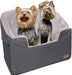 K&H Pet Product Bucket Booster Dog Car Seat, Elevated Pet Car Seat for Small Dogs & Cats Large Realtree Edge Camo