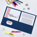 Avery Two Pocket Folders, Holds up to 40 Sheets, 25 Assorted Color Folders (47993)