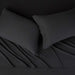 Cotton Jersey Bed Sheet Set - Full, Black