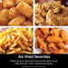 AF101 Air Fryer That Crisps, Roasts, Reheats, & Dehydrates, for Quick, Easy Meals, 4 Quart Capacity, & High Gloss Finish, Grey