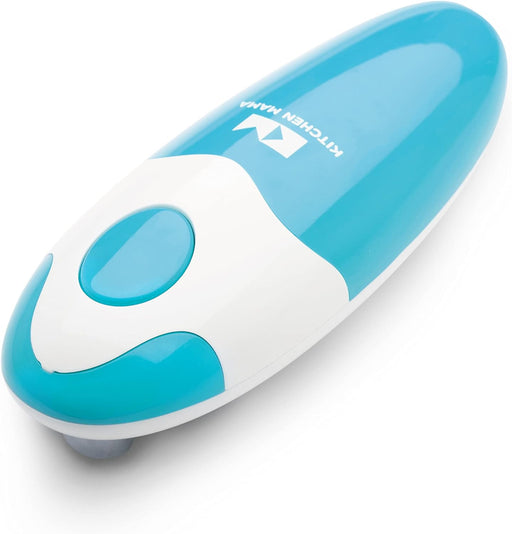 Auto Electric Can Opener Christmas Gift Ideas: Open Your Cans with a Simple Press of Button - Automatic, Hands Free, Smooth Edge, Food-Safe, Battery Operated, YES YOU CAN (Sky Blue)