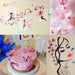 Butterfly Wall Decals 48PCS 3D Butterflies Decor Removable Mural Sticker Wall Art Home Decoration Kid Girl Bedroom Bathroom Baby Room Nursery Classroom Office Party (Pink Purple)