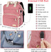 Knitting Bag Backpack,Yarn Storage Organizer Travel Crochet Bag with USB Charging Port,Large Capacity Yarn Storage Tote Bag Yarn Holder Case for Carrying Projects, Knitting Needles, Crochet Hooks Pink