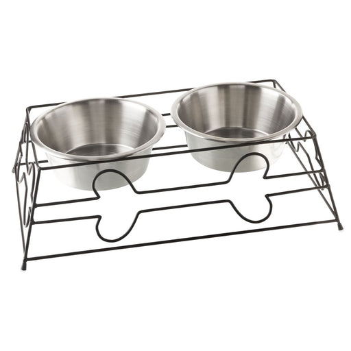 Vibrant Life Elevated Dog Bowls, Large, 54 Fl Oz