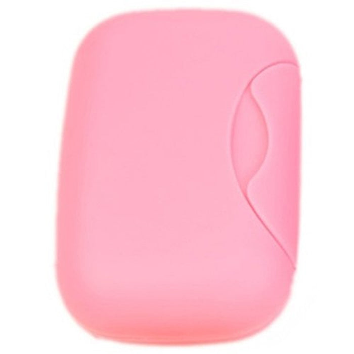 Candy Color Travel Soap Dish Box Portable Case Holder Container Bathroom Tool Plastic