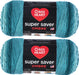 Red Heart Super Saver Jumbo Yarn, Sunny 2 Pack