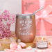 Birthday Gifts for Women-Relaxing Spa Gift Box Basket for Her Mom Sister Best Friend Unique Happy Birthday Bath Set Gift Ideas - Valentines Day Gifts for Her for Girlfriend Self Care Gifts for Women