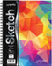 Ucreate Poly Cover Sketch Book, Heavyweight, 9" X 12", Black, 75 Sheets