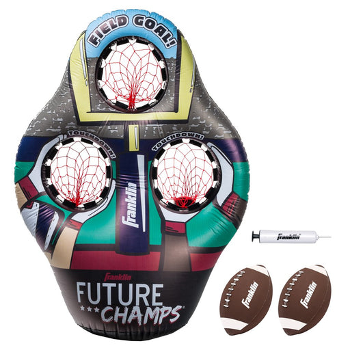 Kids Inflatable Football Target Toss Throwing Game