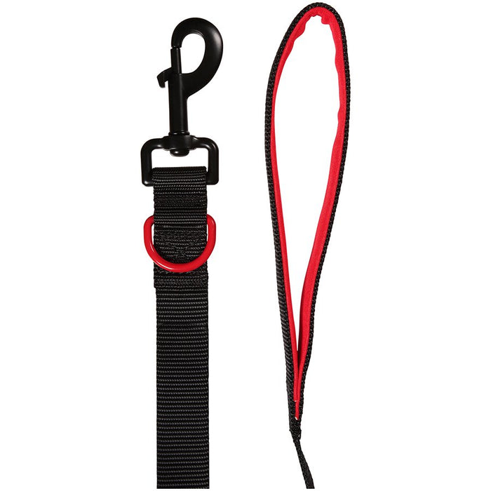 Pet Champion® Black Large No-Pull Leash with D-Ring