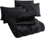 Bedsure Full Size Comforter Sets - Bedding Sets Full 7 Pieces, Bed in a Bag Black Bed Sets with Comforters, Sheets, Pillowcases & Shams,Adult & Kids Bedding