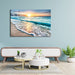 Art Sea Waves Large Canvas Prints Wall Art Ocean Beach Frameless Pictures Paintings for Living Room Bedroom Home Decorations