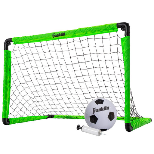 Kids Mini Soccer Goal Set - Includes Goal, Ball + Pump
