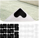 36 Pack Rug Gripper Tape, Reusable Washable Carpet Tape, Double Sided Non-Slip Rug Pads Rug Gripper for Hardwood Floors and Tile, Rug Stopper for Area Rugs