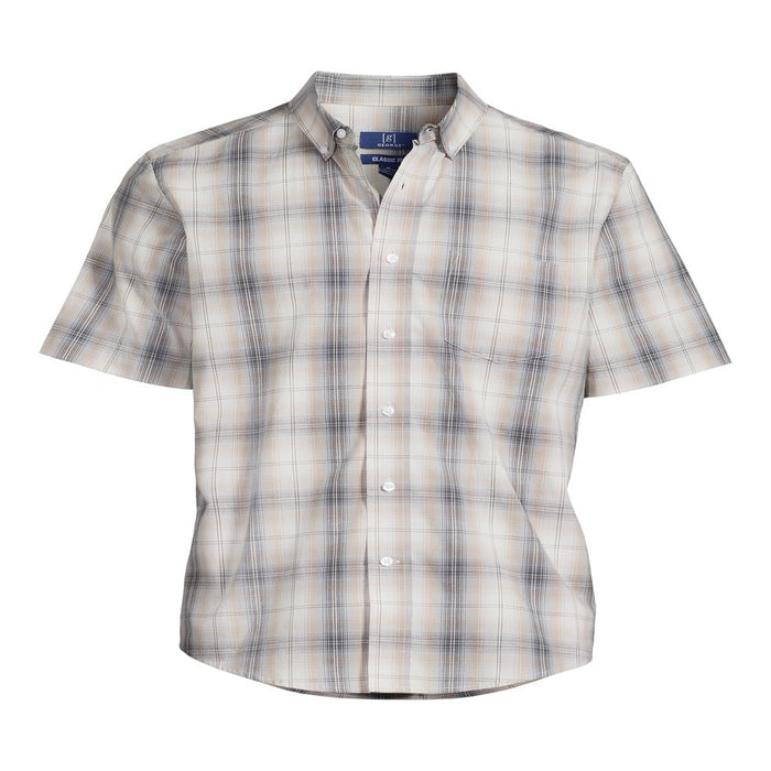 George Men’S Poplin Shirt with Short Sleeves