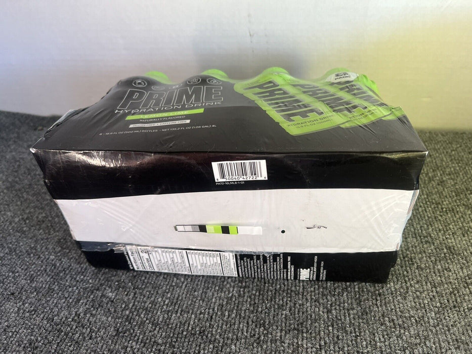 8 PACK NEW PRIME HYDRATION DRINKS LEMON LIME 16.9 OZ KSI & LOGAN