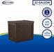 22 Gallon Small Resin Storage Seat, Java, SSW600J