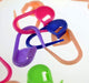 100PC Mix Color Knitting Stitch Counter Crochet Locking Stitch Markers Stitch Needle Clip Knitting Crochet Markers (100)