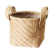Household DIY Handmade Woven Storage Baskets Flower Pot Jute Cloth Sundries Holder Underwear Toy Container Storage Basket