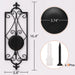 Black Candle Sconce Wall Decor Set of 2 Farmhouse & Rustic, Wall Mounted Sconce Candle Holder,Candle Sconces for Wall, Dining Room Decor, Home Decor Clearance for Living Room, Bathroom…
