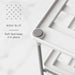Upspace 8-Bottle Water Bottle and Travel Mug Cabinet Organizer, Adjustable Storage Rack for Kitchen Organization