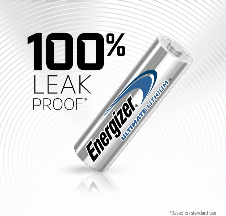 Energizer AA Batteries, Ultimate Lithium Double a Battery, 8 Count