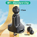 Upgrade Air Vent Clip for Car Phone Holder Stand 17Mm 15Mm 13Mm Ball Head for Air Outlets Auto Telephone Support Mount Bracket