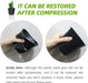 25 Packs 4 5 6 Inch Nursery Pots round Flower Pots Decorative Plastic Pots for Plants with Drainage Hole Seed Starting Pots for Seeding, Succulent(5 Inch, Black)