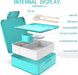 Bento Box, Bento Lunch Box for Kids and Adults 45Oz with Spoon and Fork, Leakproof Lunch Containers with 4 Compartments, Bpa-Free and Food-Safe Materials