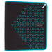 Five Star Xpanz 2" Zipper Binder, 380 Sheet, round Rings, Teal (28090HZ9)