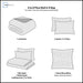 Mainstays Coral Medallion 6 Piece Bed in a Bag Comforter Set with Sheets, Twin/Twin XL