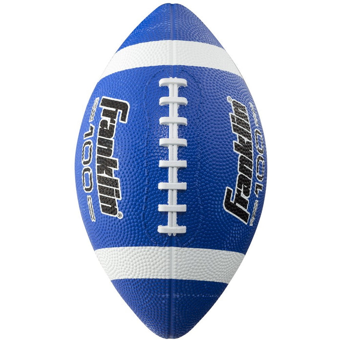 Junior Size Rubber Football - 6 Pack Deflated with Pump