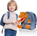 Small Dinosaur Backpack Dinosaur Toys for Kids 3-5 - Dinosaur Toys for 3 4 5 6 Year Old Boys Girls Gift - Toddler Backpack for Boys Dinosaurs for Boys Dino Toy - Dinosaur Stuffed Animal