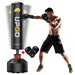 Freestanding Punching Bag 70''-205Lbs with Boxing Gloves 66 Lb, Black