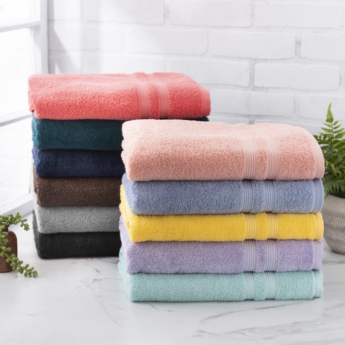 Mainstays Performance 6-Piece Towel Set, Solid Classic Mint