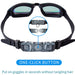 2Pack Swimming Goggles for Adult Comfortable Daily Swim Glasses with Mirrored Anti-Fog Lens No Leak Water
