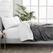 Plush Sherpa Bed Blanket, Fluffy & Soft, Reversible, Lightweight, Full/Queen, Gray