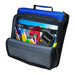 Case It 2" D-Ring Zipper Binder with 13.3" Tablet Pouch, Black, LT-007