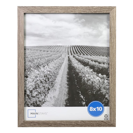 8X10 Inch Dark Rustic Gray 0.5" Gallery Wall Picture Frame, Set of 6